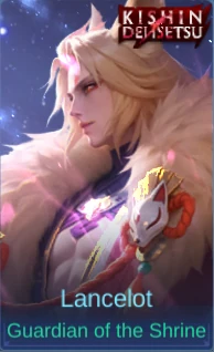 Lancelot Guardian of the Shrine in-game skin card
