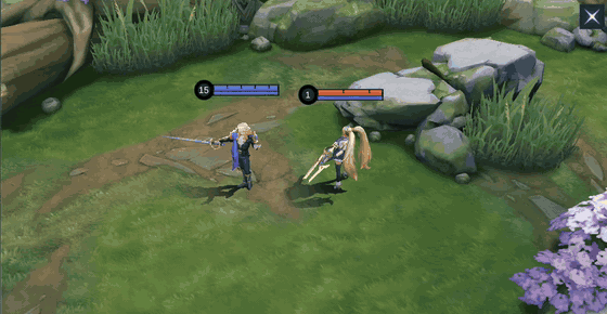 Thorned Rose in-game skill demonstration