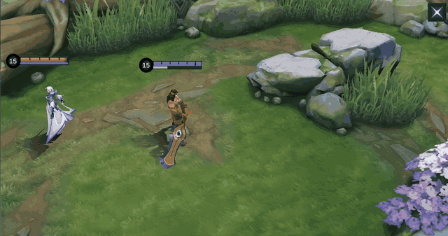 Bravest Fighter current in-game skill demonstration