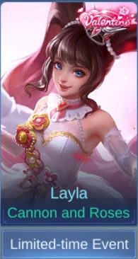 Cannon and Roses Layla skin card