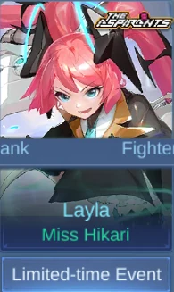 Miss Hikari Layla skin card