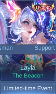 The Beacon Layla skin card
