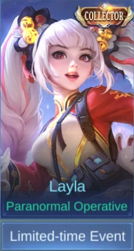 Paranormal Operative Layla skin card
