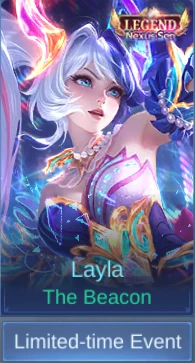 The Beacon Layla skin card