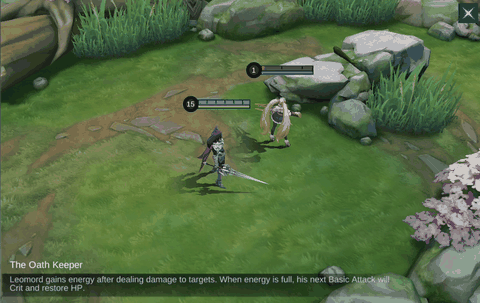 The Oath Keeper in-game demonstration