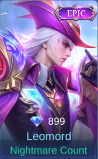 Leomord Nightmare Count skin