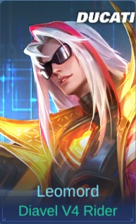 Leomord Diavel V4 Rider skin