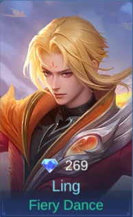Fiery Dance Ling skin