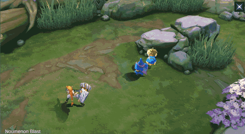 In-game Lolita Noumenon Blast skill demonstration