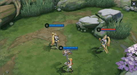 In-game Lolita Noumenon Energy Core skill demonstration