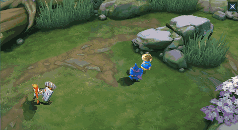 In-game Lolita Power Charge skill demonstration