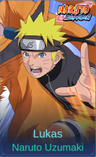 Naruto Uzumaki Lukas skin card in-game