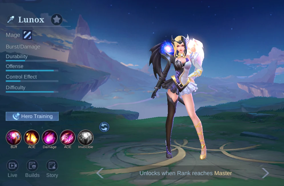 Lunox Mage hero overview in Mobile Legends Bang Bang