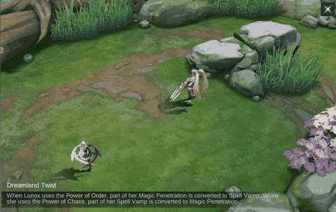 Dreamland Twist in-game demonstration