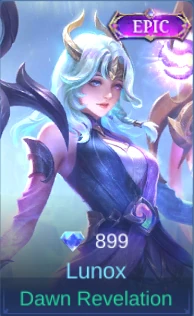 Lunox Dawn Revelation skin