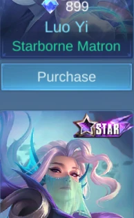 Starborne Matron Luo Yi skin