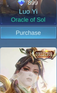 Oracle of Sol Luo Yi skin