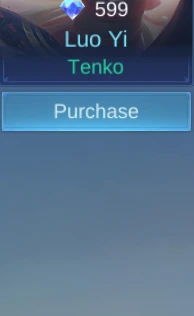 Tenko Luo Yi skin
