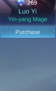 Yin-yang Mage Luo Yi skin