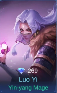 Yin-yang Mage Luo Yi skin