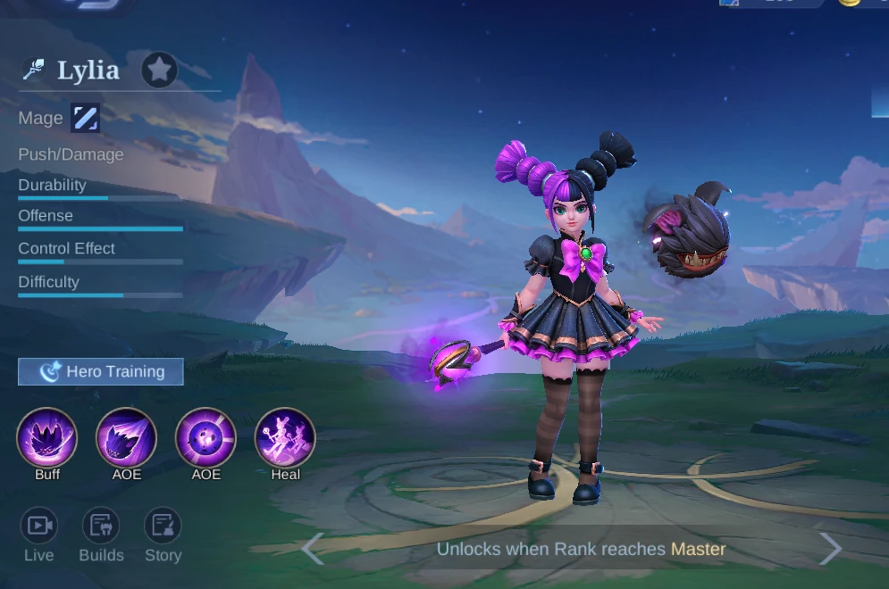 Lylia Mage hero overview