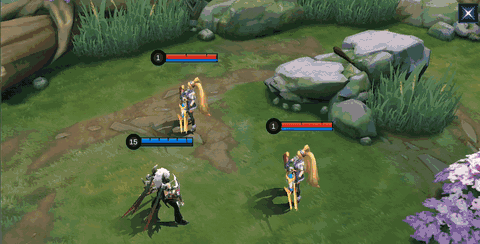 Decimation demonstrated in-game