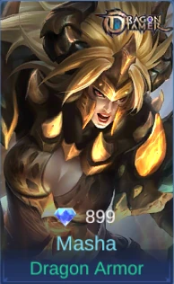 Dragon Armor Masha skin