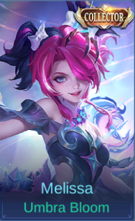 Umbra Bloom Melissa skin card in-game