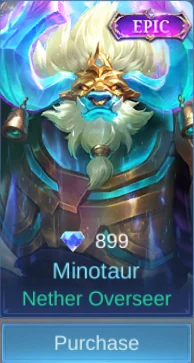 Nether Overseer Minotaur skin card