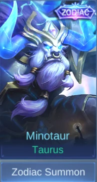 Taurus Minotaur skin card