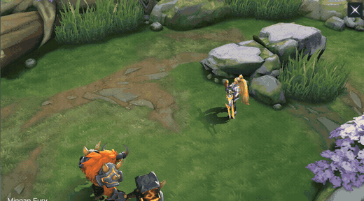 Minoan Fury in-game demonstration
