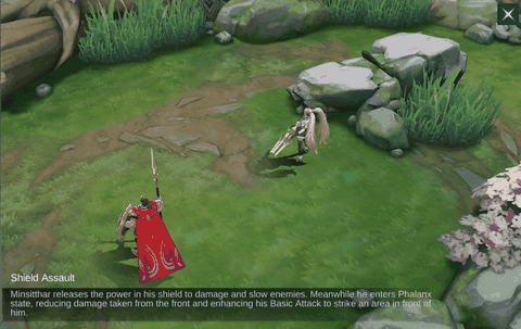 Shield Assault in-game demonstration
