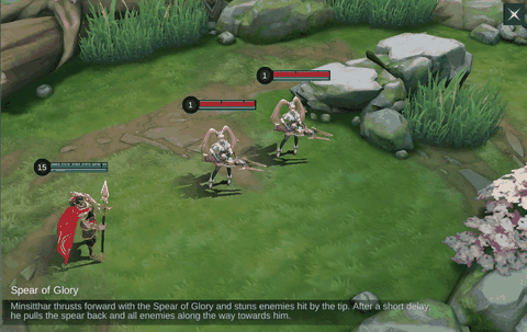 Spear of Glory in-game demonstration