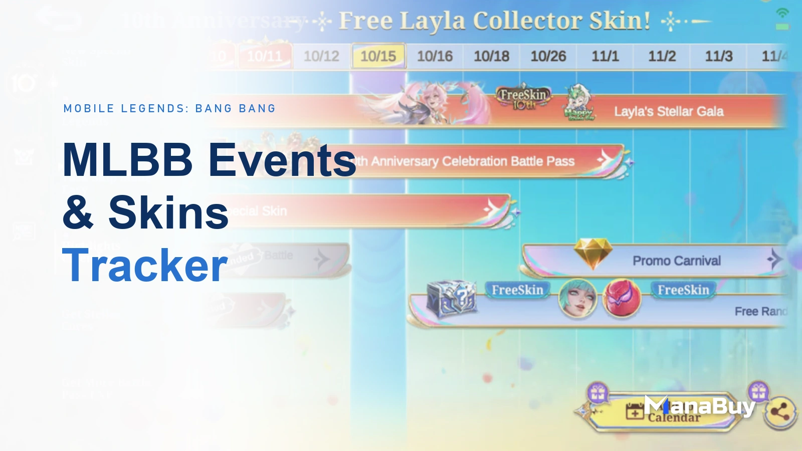 MLBB Events & Skins Tracker: Current and Past Events
