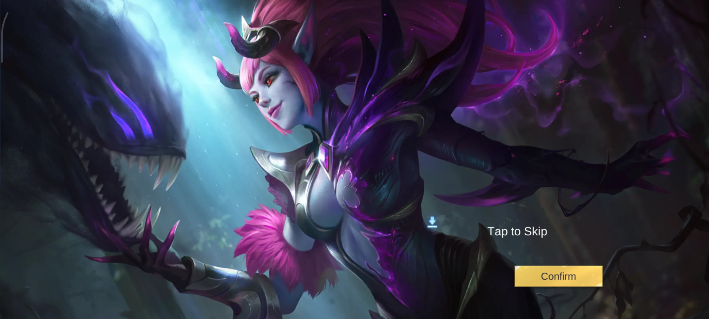 Zodiac summon entry captured in MLBB Draw