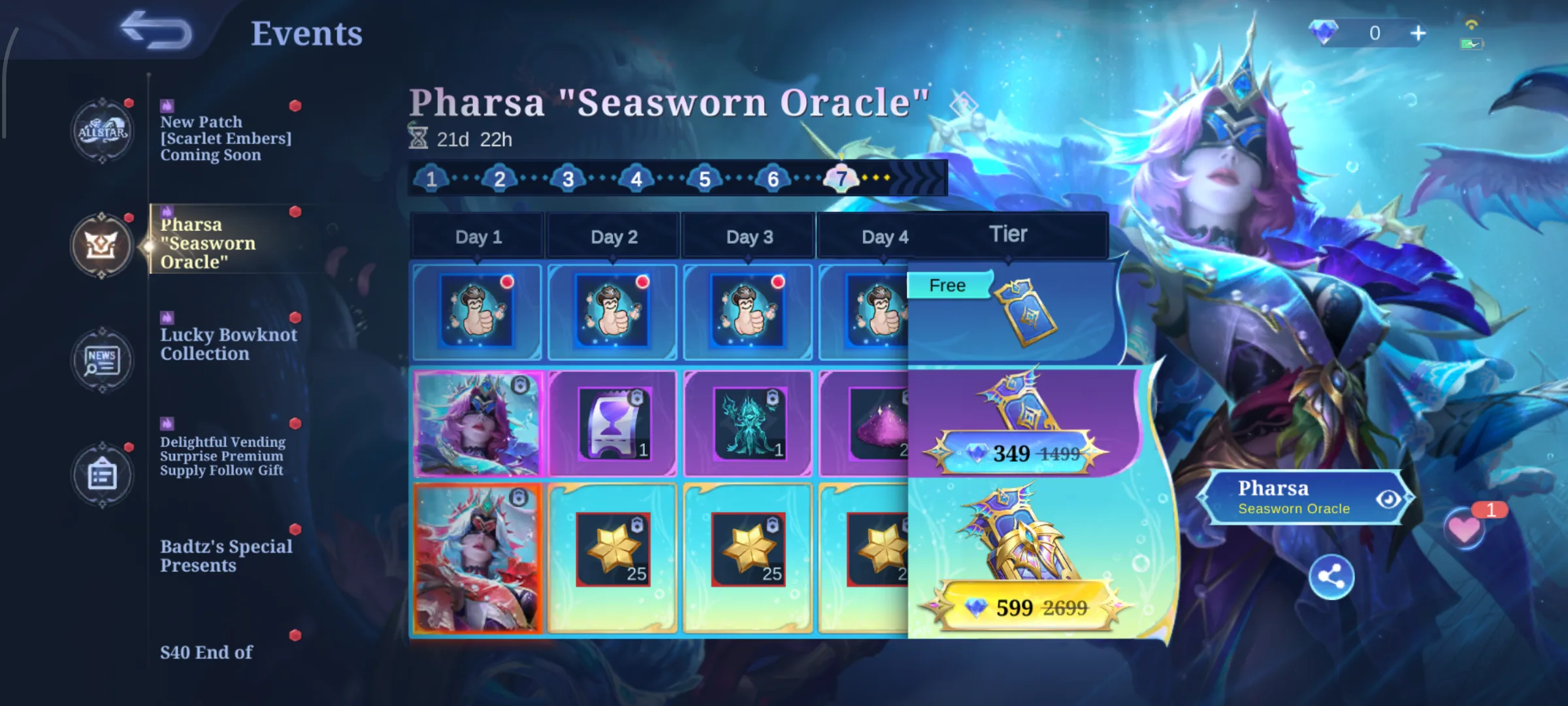 MLBB Events and Secondary Currencies Guide: Missives, Bait and Recharge Tasks