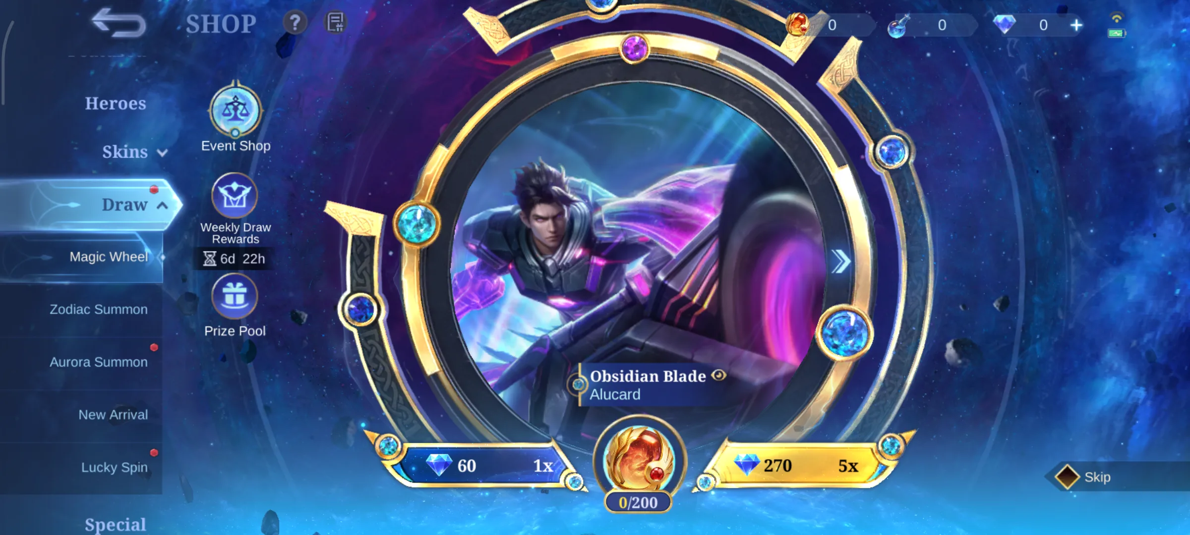 MLBB Draw Systems Cost Guide: Magic Wheel, Zodiac, Aurora and Pity Math