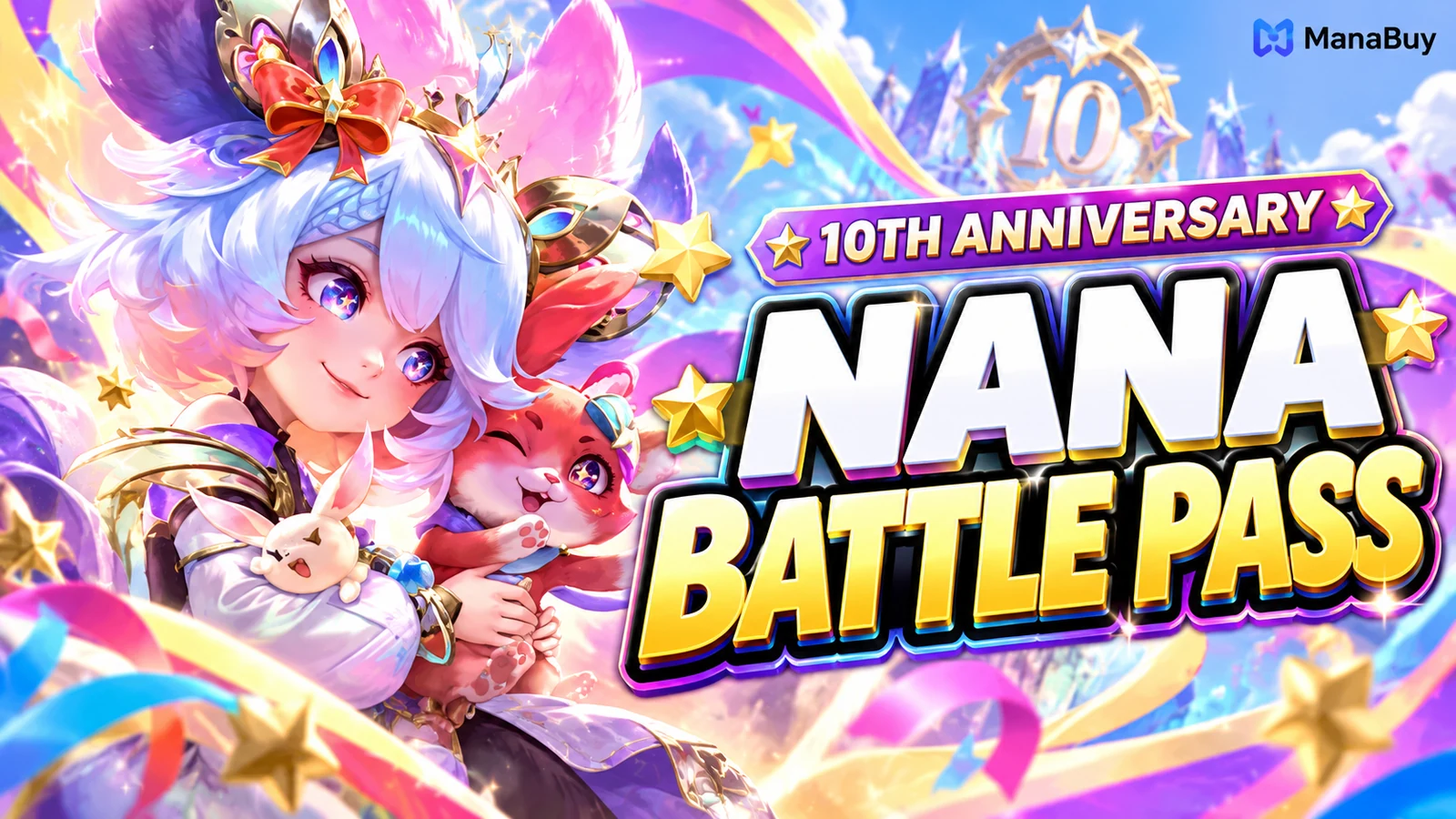 MLBB 10th Anniversary Carnival Battle Pass: Nana Stardust Dreamer Tasks and Coins