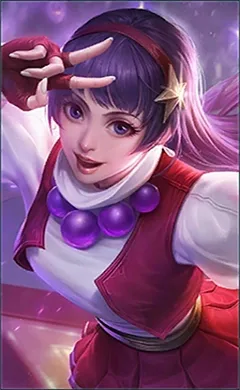 Guinevere Athena Asamiya MLBB skin portrait