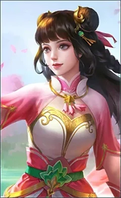 Guinevere Lotus MLBB skin portrait