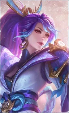 Hanabi Moonlit Ninja MLBB skin portrait
