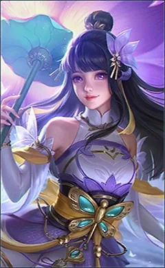 Kagura Water Lily MLBB skin portrait
