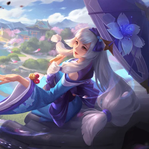 Kagura MLBB hero artwork