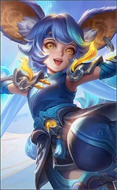 Nana Aqua Pura MLBB skin portrait