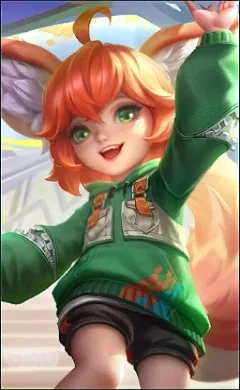 Nana Cyclone Clash MLBB skin portrait
