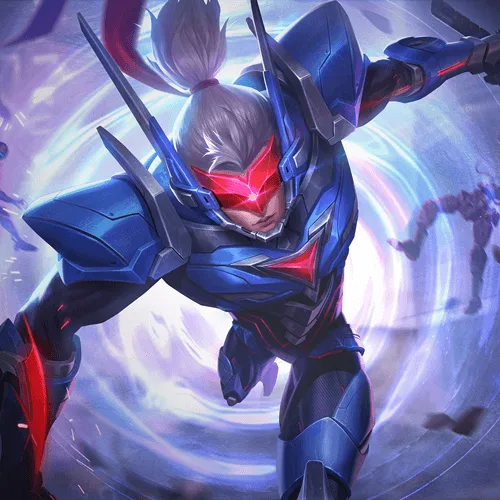 Saber MLBB hero artwork