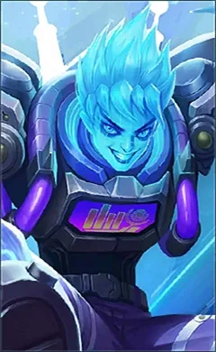 X.Borg Tesla Maniac MLBB skin portrait