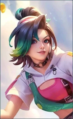 Ixia Dynamic Streak MLBB skin portrait