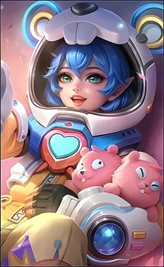 Lolita Astro Mallet MLBB skin portrait