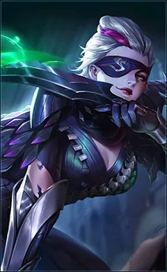 Natalia Deadly Mamba MLBB skin portrait